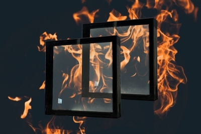 kính chống cháy 90 phút